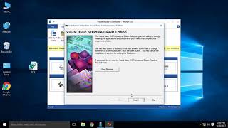 Visual Basic 6 SP6 Working in Windows 10 64bit [upl. by Goldie]