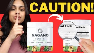 NAGANO TONIC REVIEW 🔴🔴WHAT NOBODY TELLS YOU🔴🔴 Nagano Lean Body Tonic  NAGANO TONIC [upl. by Hpeosj]