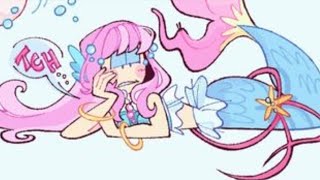 🏖️🌈glitter Force praia🧜‍♀️🌊🧜‍♀️🌊🌈animeglitterForcememe [upl. by Anaet]