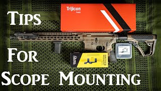 Tips amp Tools for Mounting Rifle Scope  Level Your Optic [upl. by Gavan]