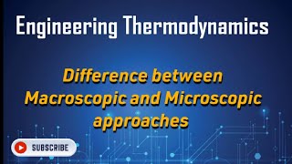 Macroscopic and Microscopic approaches in Thermodynamics in Telugu [upl. by Jonis]