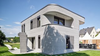 Move In Ready 3D Printed House in Germany [upl. by Bowne]