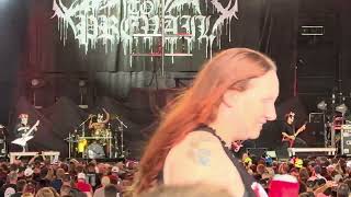 Slaughter To Prevail “Bonebreaker” Hollywood Casino Amphitheatre 81024 [upl. by Inoj]