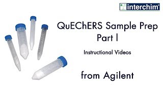 QuEChERS Sample Prep Pt 1 Agilent Instructional Videos [upl. by Cherida]