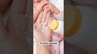 Is it good to apply powder on babies babypowder newborn momcomindia [upl. by Britteny]