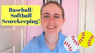 How to fill out a Baseball Softball Scorebook [upl. by Jyoti]