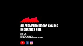 Allenamento Indoor Cycling N° 64  BookyWay n°11 del 2021  Endurance Training Ride 50 [upl. by Anileva]