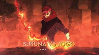 4K Sukuna vs Jogo  Jujutsu Kaisen Season 2 AMVEdit [upl. by Mclyman]