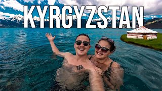 24 Hour Yurt Camp in Kyrgyzstan Paradise 🇰🇬 [upl. by Eenehs]