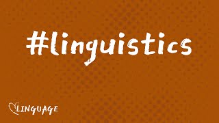 linguistics  What is linguistics [upl. by Truscott707]