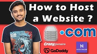 How to Host a Website   How to Buy a Domain  Step By Step Guide Explained   Hindi [upl. by Faunie451]