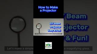 DIY Projector  How to Make a Projector using a Magnifying glass diy craft [upl. by Enaywd]