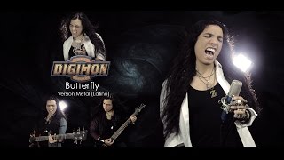 Digimon Adventure  Butterfly latino  Metal Cover Paulo Cuevas [upl. by Lin]