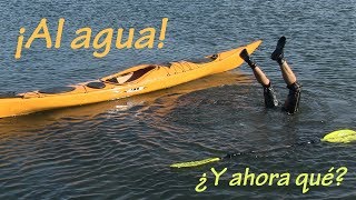 El autorrescate sin roll en kayak de mar [upl. by Elfreda]