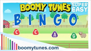 Bingo – SUPER EASY Boomwhackers amp Deskbells PLAY ALONG [upl. by Murdoch]