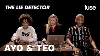 Ayo amp Teo Take A Lie Detector Test  Fuse [upl. by Einnol]