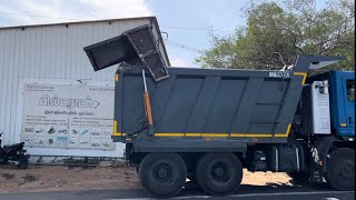 TATA PRIMA Tipper Hydraulic Door By BUILTRON tata tipper hydraulic [upl. by Isabea280]