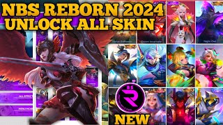 NBS REBORN 2024 NEW VERSION  INJECTOR ML  APK UNLOCK ALL SKIN MOBILE LEGENDS [upl. by Jacquenette]