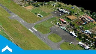 Topographic Drone Survey of an Island Airport [upl. by Rothwell]