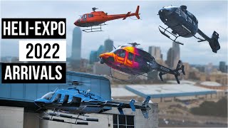 HeliExpo 2022 Day 1 amp 2 Arrivals Full Length video [upl. by Sulecram]