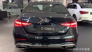 2023 MercedesBenz C200 L indepth Walkaround [upl. by Felicia]