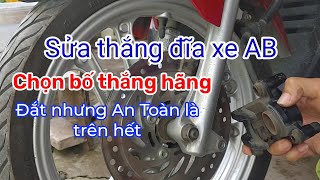 Xe Airblade thắng trượt nguyên nhân và cách xử lý [upl. by Frulla]