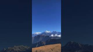 Breath taking pikey peak moments⛰️🔥😍 travel nature mountains trekking nishal ashok salan [upl. by Concoff]