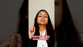 History k Notes kaise banaye  legalsaloni legaleducation history notes shorts [upl. by Pearlstein507]