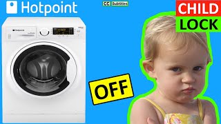 How to turn off Child Lock on Hotpoint Ultima Washing Machine [upl. by Chi]