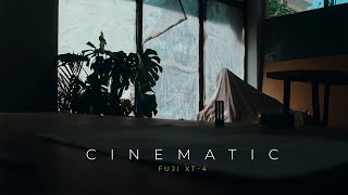 Fujifilm XT4 amp 1855mm Kit Lense  Cinematic Video of an Artist [upl. by Yelsnya]