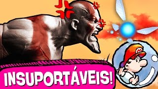 15 PERSONAGENS MAIS INSUPORTÁVEIS DOS GAMES [upl. by Rehpotisrhc180]