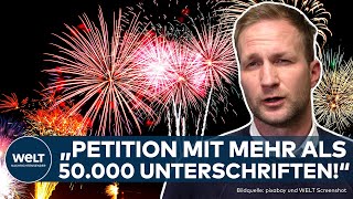 DEUTSCHLAND Böllerverbot an Silvester Polizeigewerkschaft fordert Maßnahmen – Warum [upl. by Namqul]