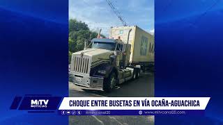 Accidente en la vía OcañaAguachica afortunadamente sin víctimas fatales [upl. by Costanza]