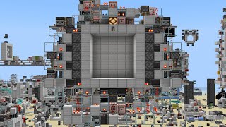 5x5 piston door v3 bedrock edition [upl. by Aserat]