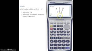 Tangente et nb dérivé GRAH 35 [upl. by Asante247]