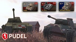 How to Ammorack PUDEL  World of Tanks Blitz [upl. by Ecnerrot388]