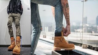 Timberland Boots  Timberland Boots Outfit Men  How To Style Timberland Boots  Mens Fashion [upl. by Adohr830]