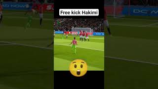 Hakimi Best free kick goalsHakimi Best of all time dls hakimi [upl. by Mariejeanne90]