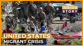 Why are more migrants trying to cross the US southern border  Inside Story [upl. by Tigges]