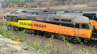 Colas Rail 56105 At Doncaster CHS [upl. by Nitsyrc]