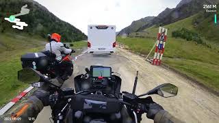 Stelvio unknown backroad Umbrail pass ktm bmwmotorrad mountains [upl. by Tatiana]