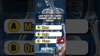 Comenta cuantas has acertado😼🧠 Trivia Triviador culturageneral anatomy anatomia biology quiz [upl. by Armelda]