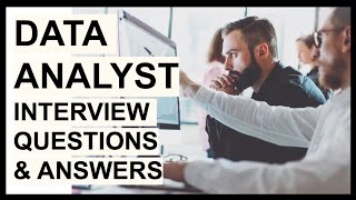 5 DATA ANALYST Interview Questions and TOP SCORING Answers [upl. by Airdnekal983]