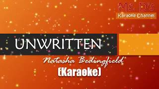 KARAOKE Unwritten  Natasha Bedingfield [upl. by Iormina]