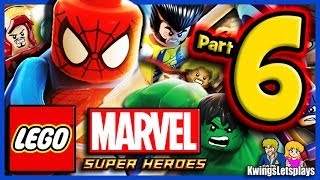 LEGO Marvel Super Heroes Walkthrough Part 6 Hydra Red Head Detention [upl. by Sorkin]