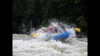 River Rafting the Pastaza in Banos Ecuador [upl. by Ause431]