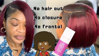 Quick Weave Bob no hair out using Bold Hold Active [upl. by Ised59]