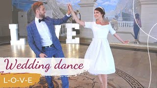 LOVE  Nat King Cole 💓 Wedding Dance ONLINE  First Dance Choreography  Frank Sinatra LOVE [upl. by Nicoli]