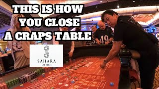 All you need is one Shooter to be a winner in Craps Live Casino Craps at the Sahara Casino [upl. by Silloh]