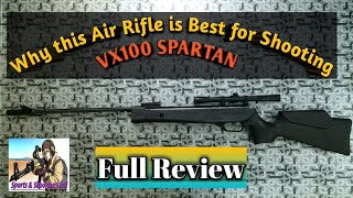 VX100 Spartan Air Rifle Full Review [upl. by Acinomed]